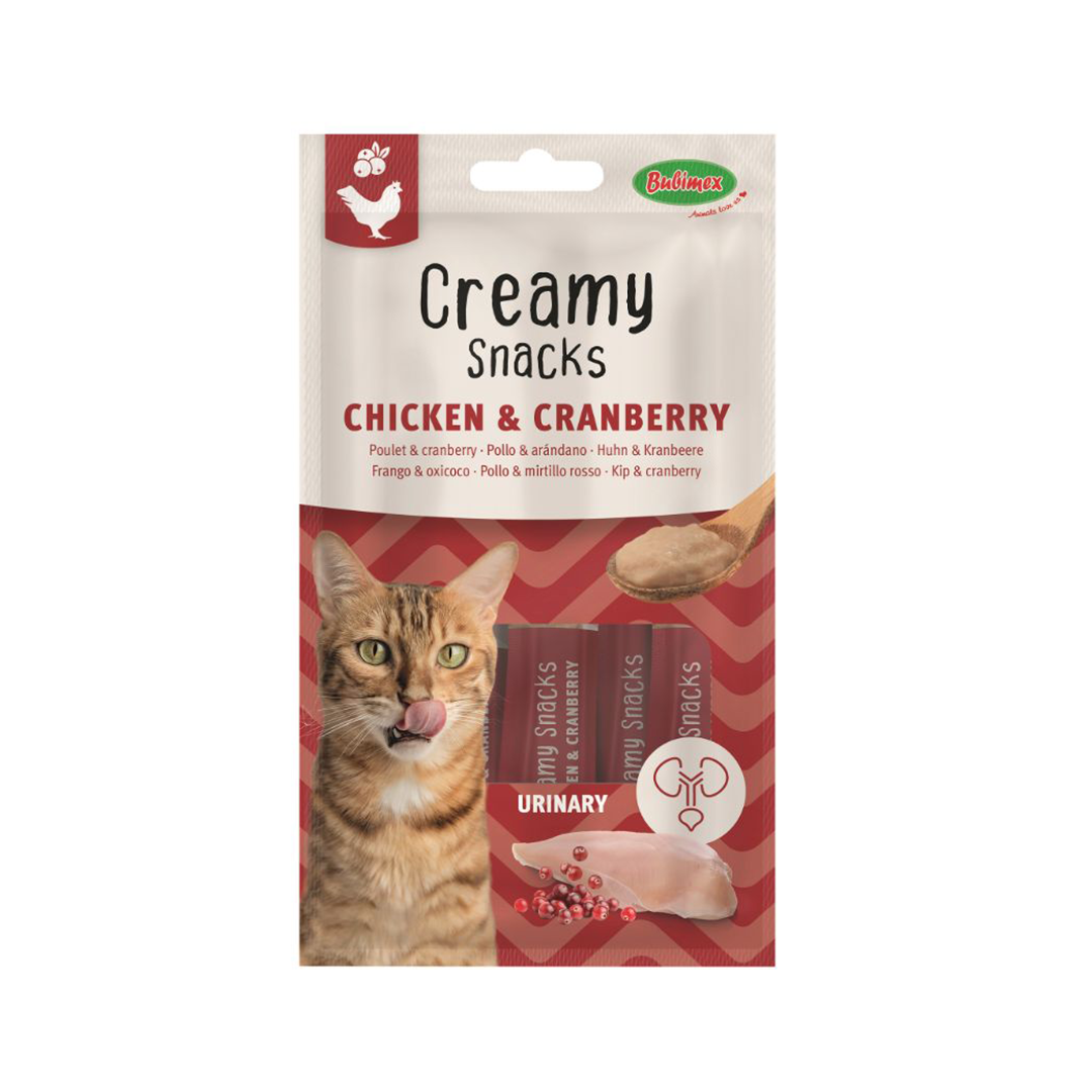 Bubimex Creamy Snacks Pollo y Arándanos - Urinary