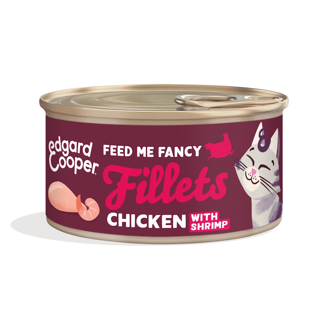 Edgard & Cooper Filetes de Pollo y Gambas 70gr