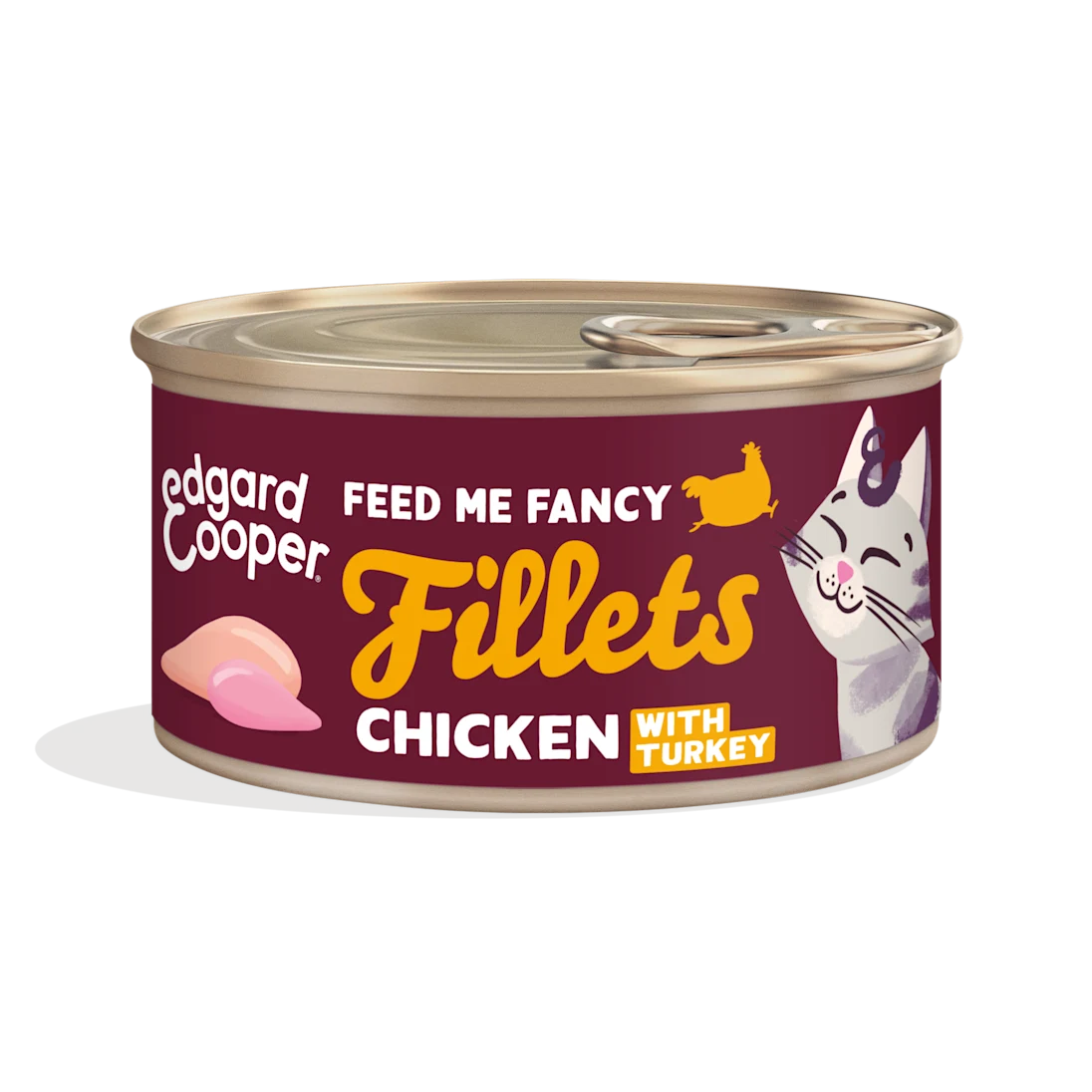 Edgard & Cooper Filetes de Pollo y Pavo 70gr