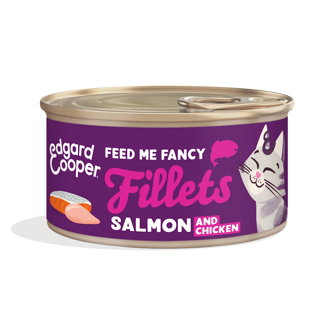 Edgard & Cooper Filetes de Salmón y Pollo 70gr
