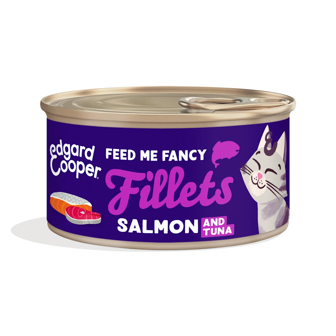 Edgard & Cooper Filetes de Salmón y Atún 70gr