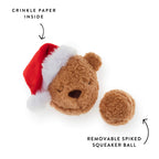 Foggy Dog Peluche Interactivo Osito Navidad con Pelota