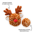 Foggy Dog Peluche Interactivo Reno con Pelota