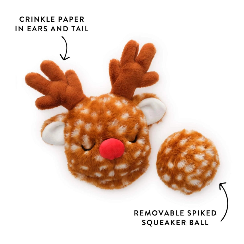 Foggy Dog Peluche Interactivo Reno con Pelota
