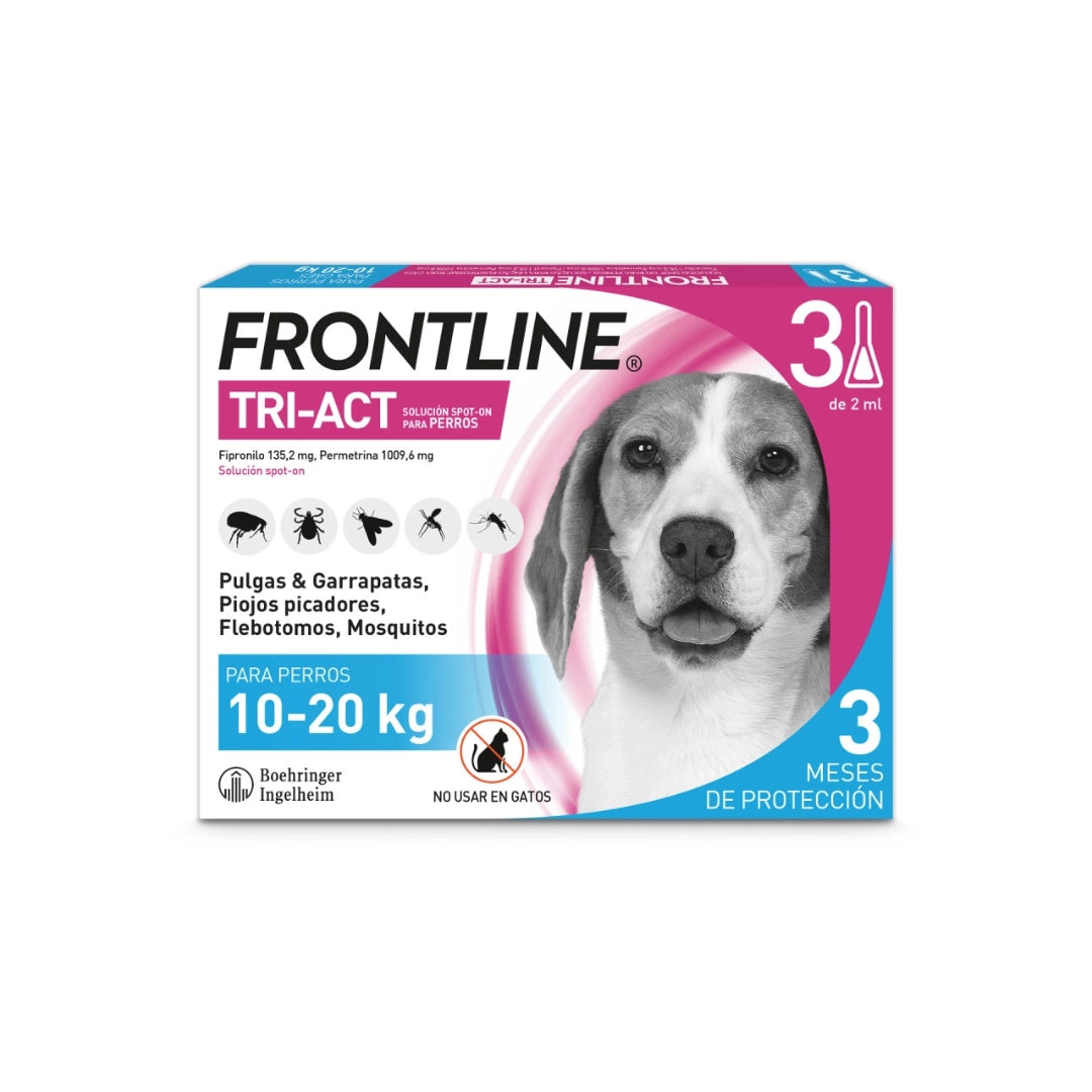 Frontline Tri-Act Perro Pipeta - 1 Unidad