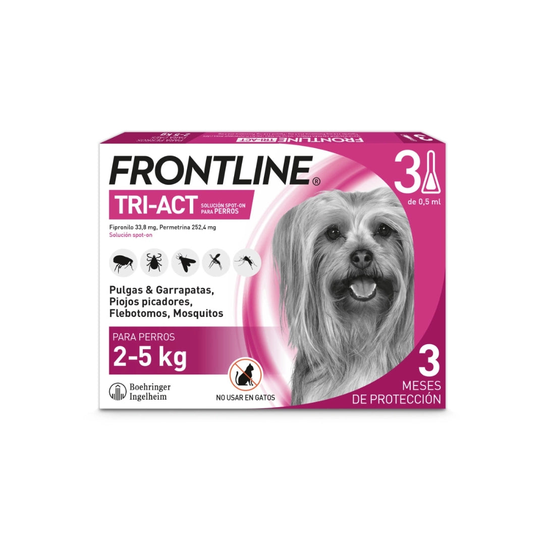 Frontline Tri-Act Perro Pipeta - 1 Unidad