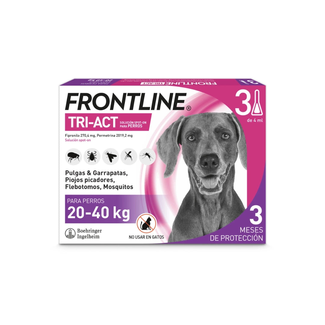 Frontline Tri-Act Perro Pipeta - 1 Unidad