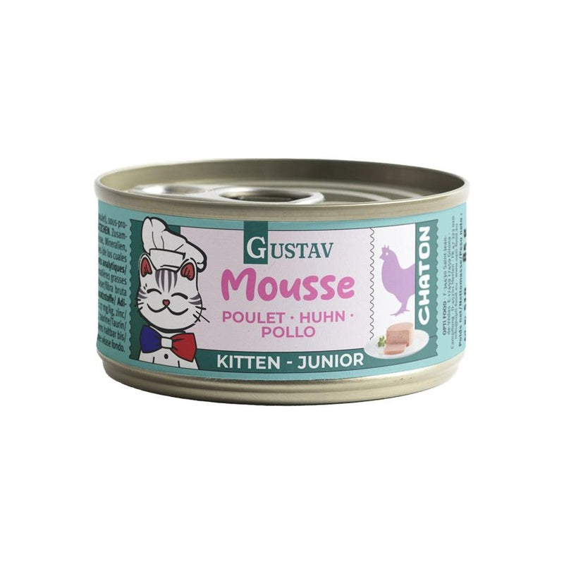 Gustav Mousse Kitten Pollo 85gr