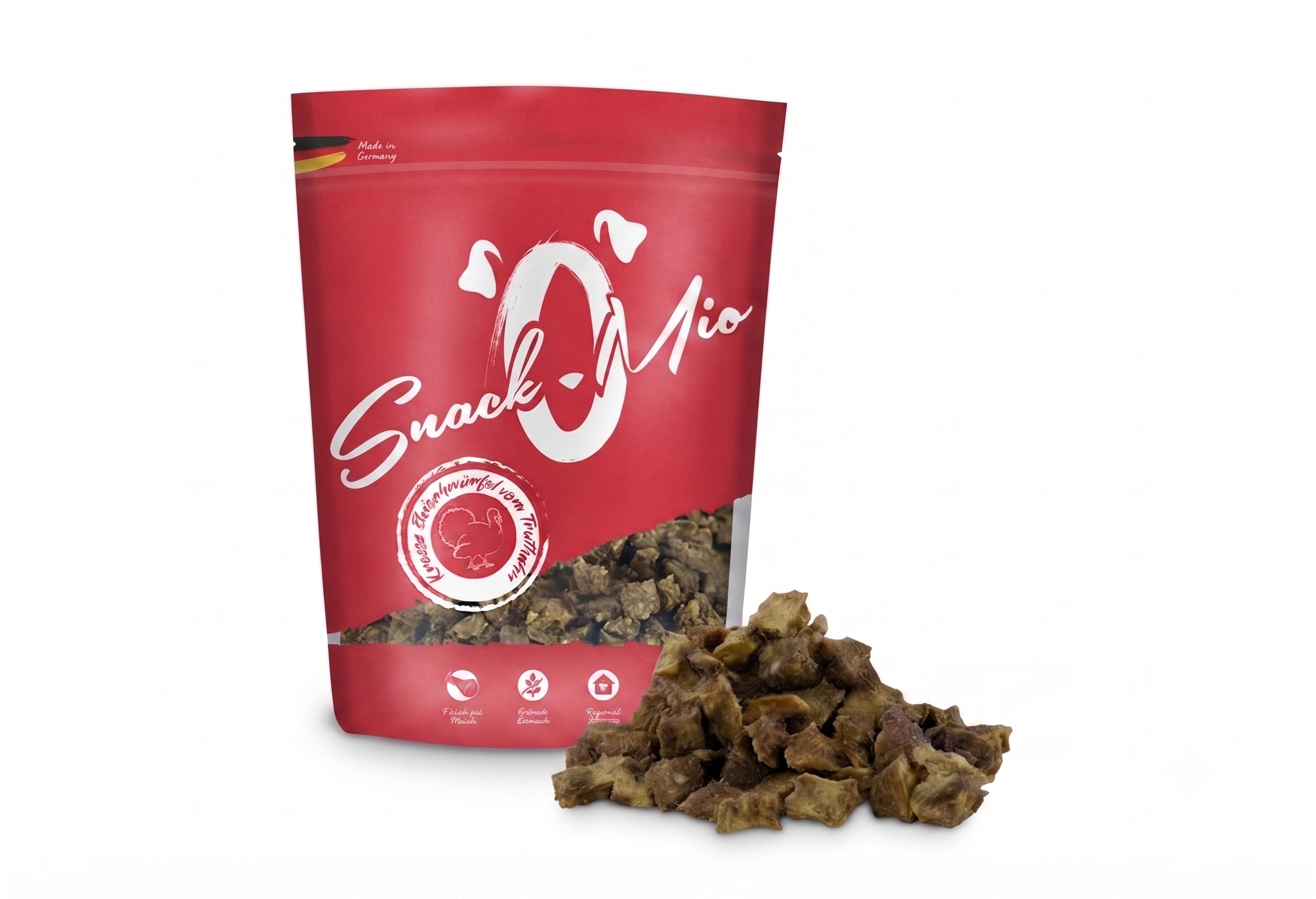 SnackOMio Cubitos de Pavo