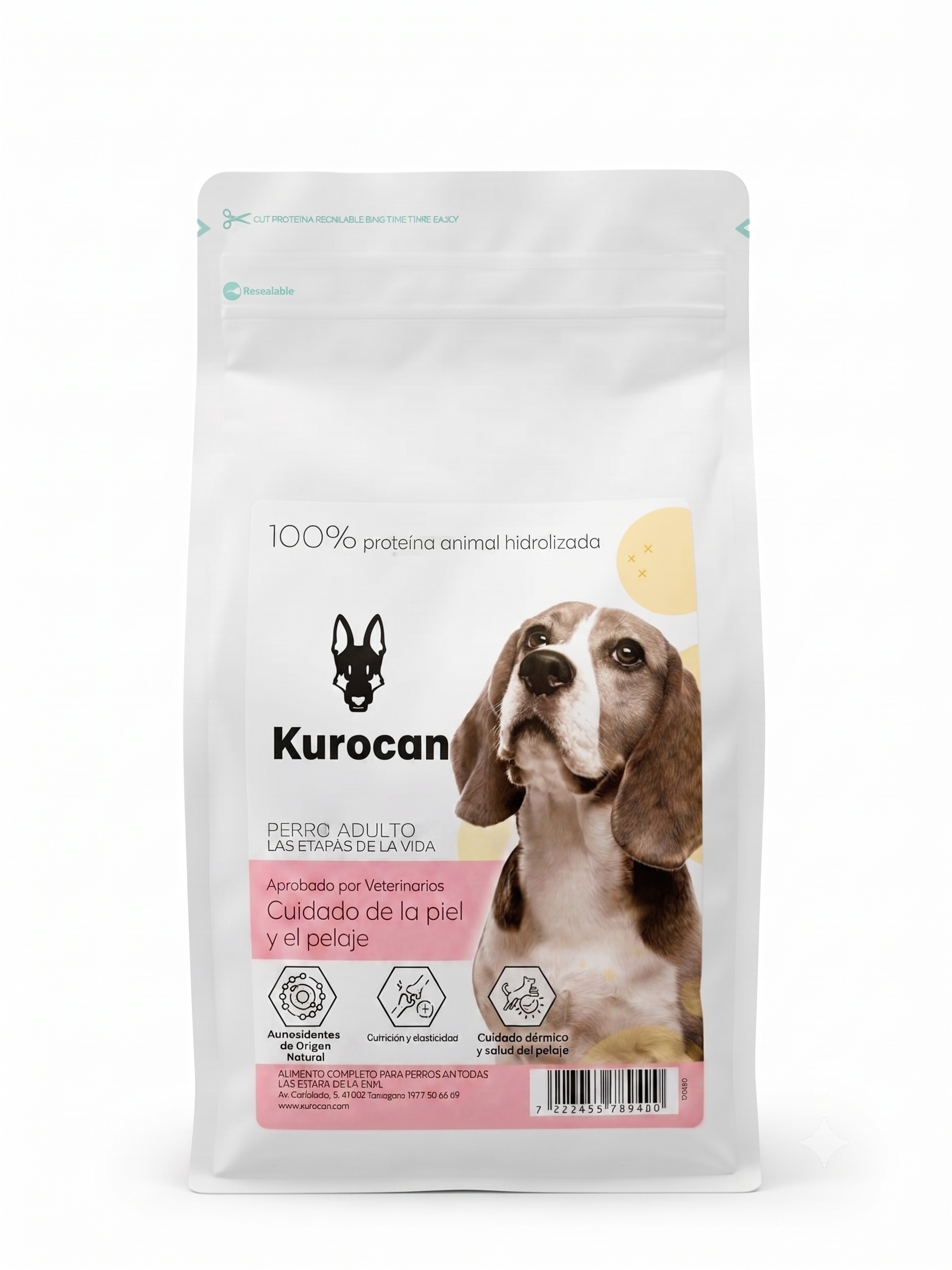 Kurocan Perro - Peptide+ Cuidado de la Piel y el Pelaje