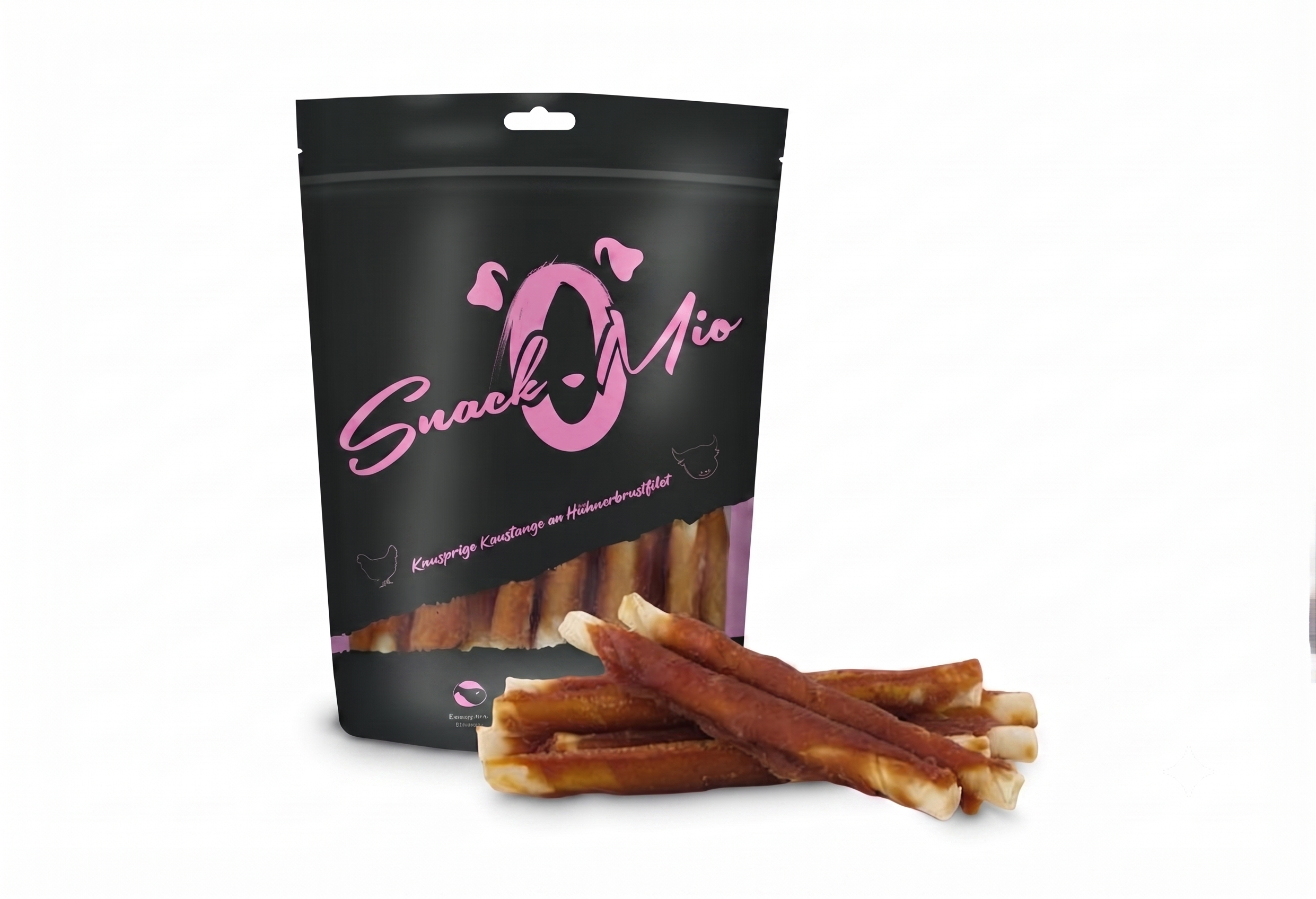 SnackOMio Piel de Vacuno y Pollo