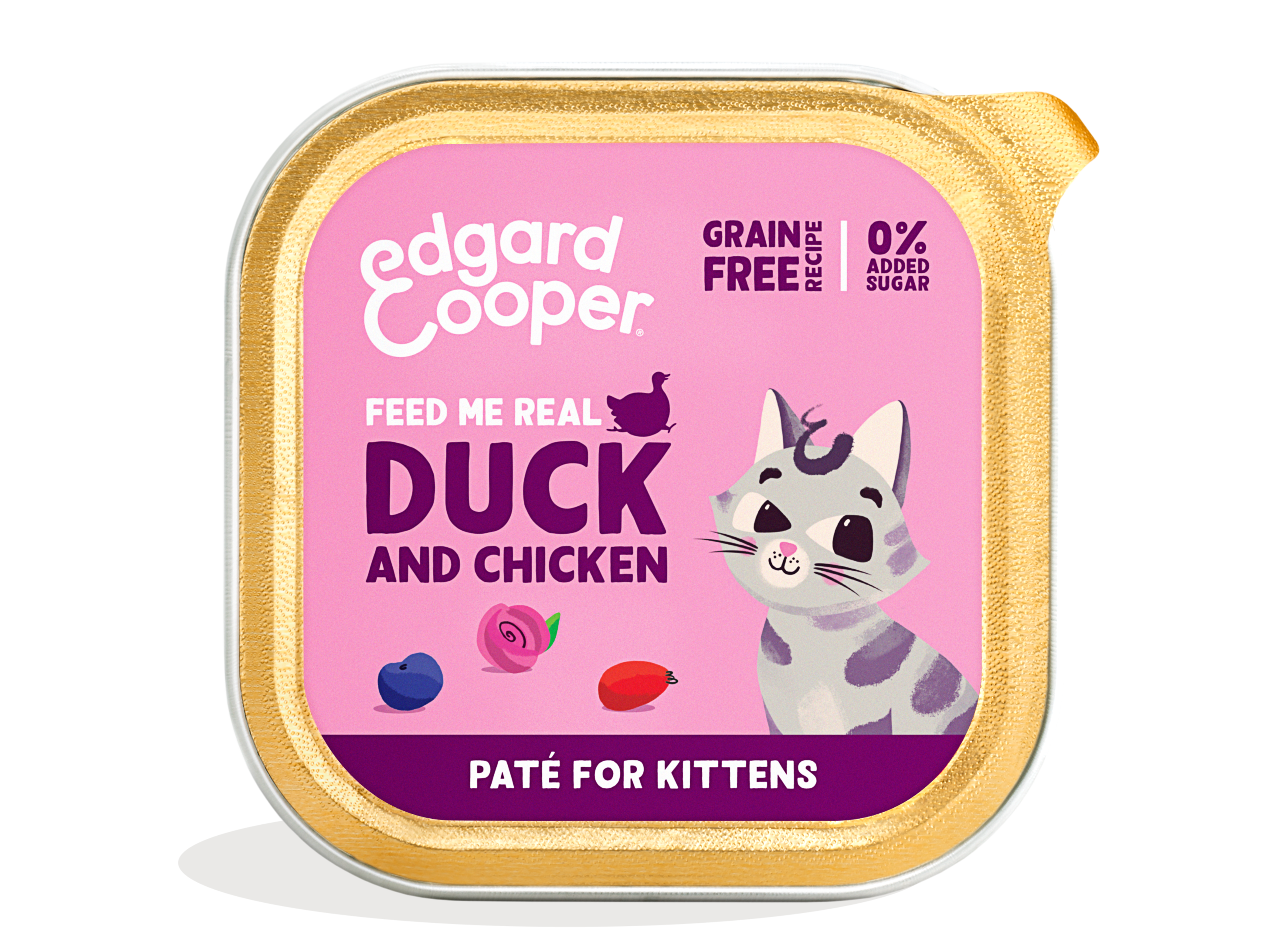 Edgard&Cooper Gatito Tarrina Paté Pato & Pollo