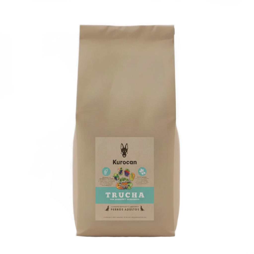 Kurocan Adulto Light Trucha con Salmón Boniato y Espárragos
