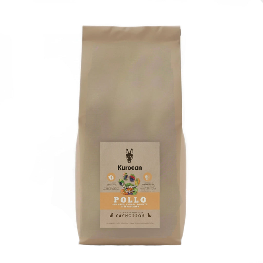 Kurocan Cachorro Pollo con Pavo Salmón Boniato y Zanahorias