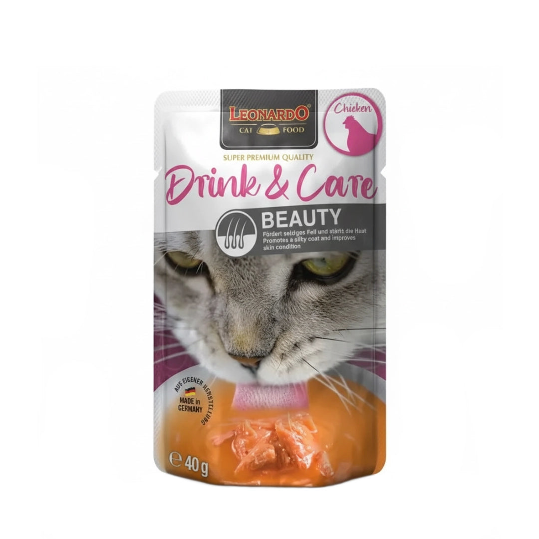 Leonardo Drink & Care Beauty Pollo 40gr