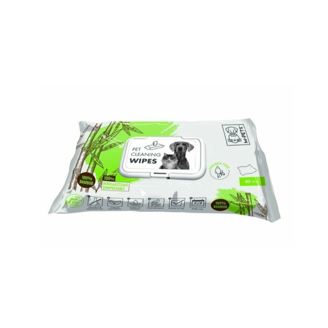 M-Pets Toallitas Compostables Bambú
