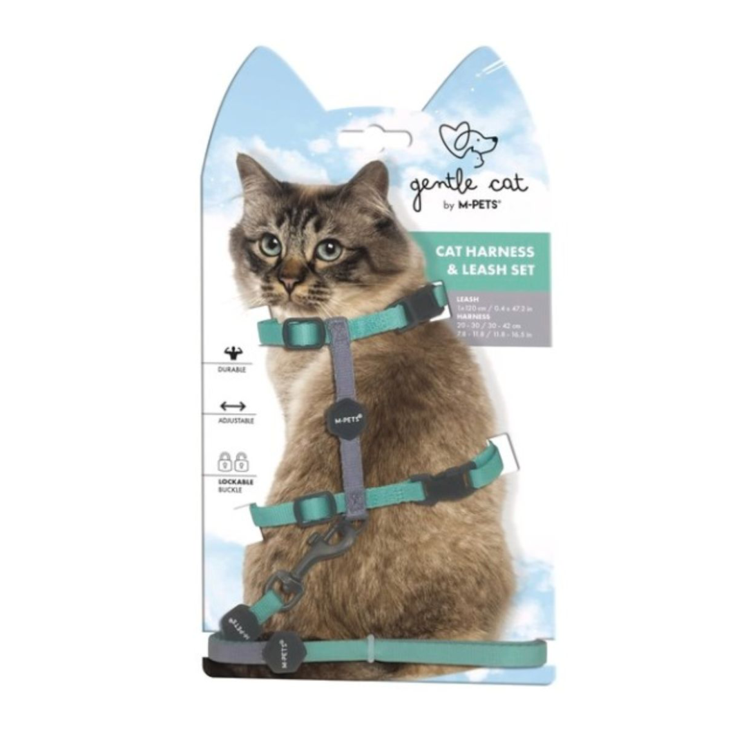 M-Pets Gentle Cat Arnés+Correa