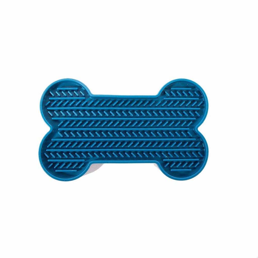Martin Seller Alfombra Para Lamer Hueso Azul