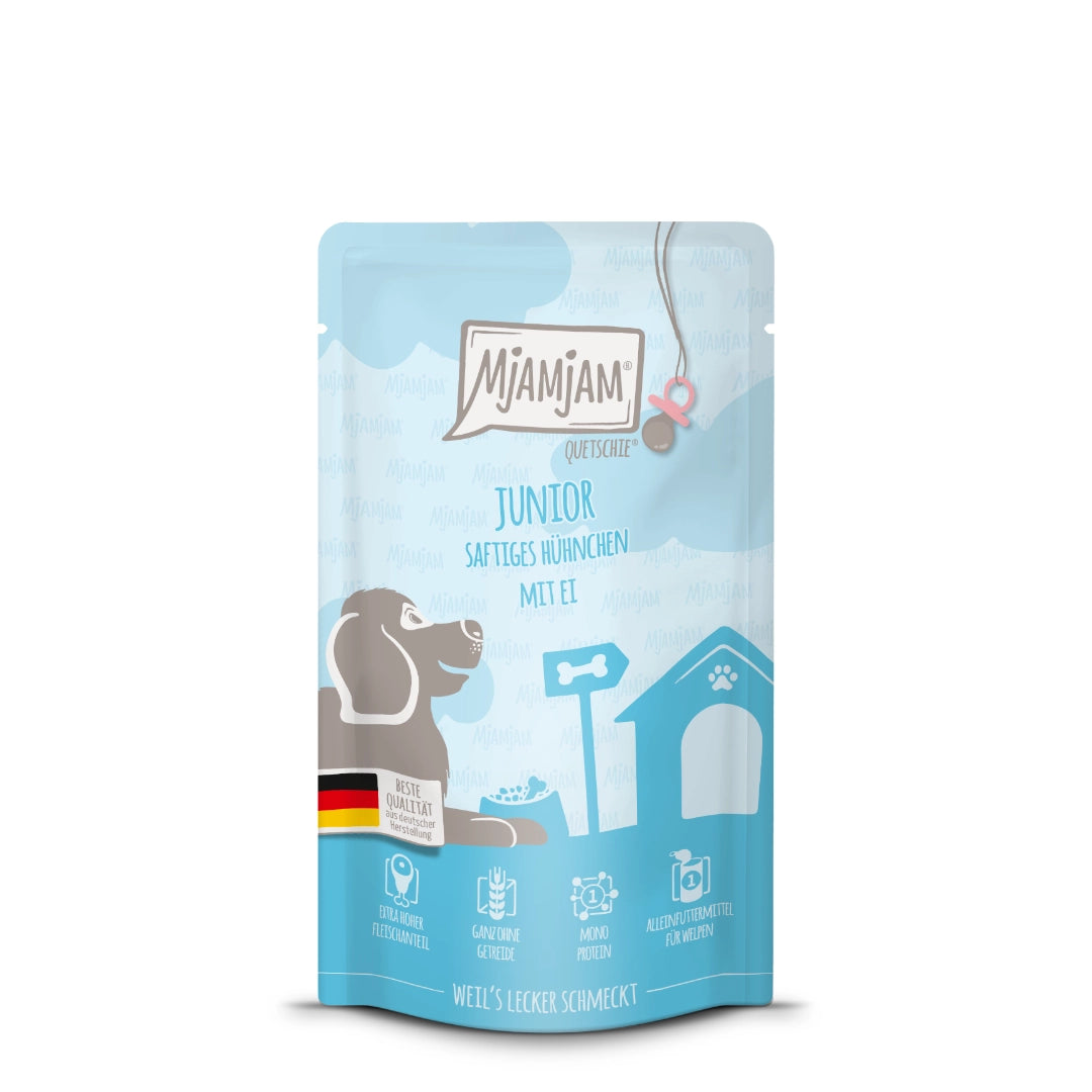 MjaMjaM Júnior Pollo con Huevo 125gr