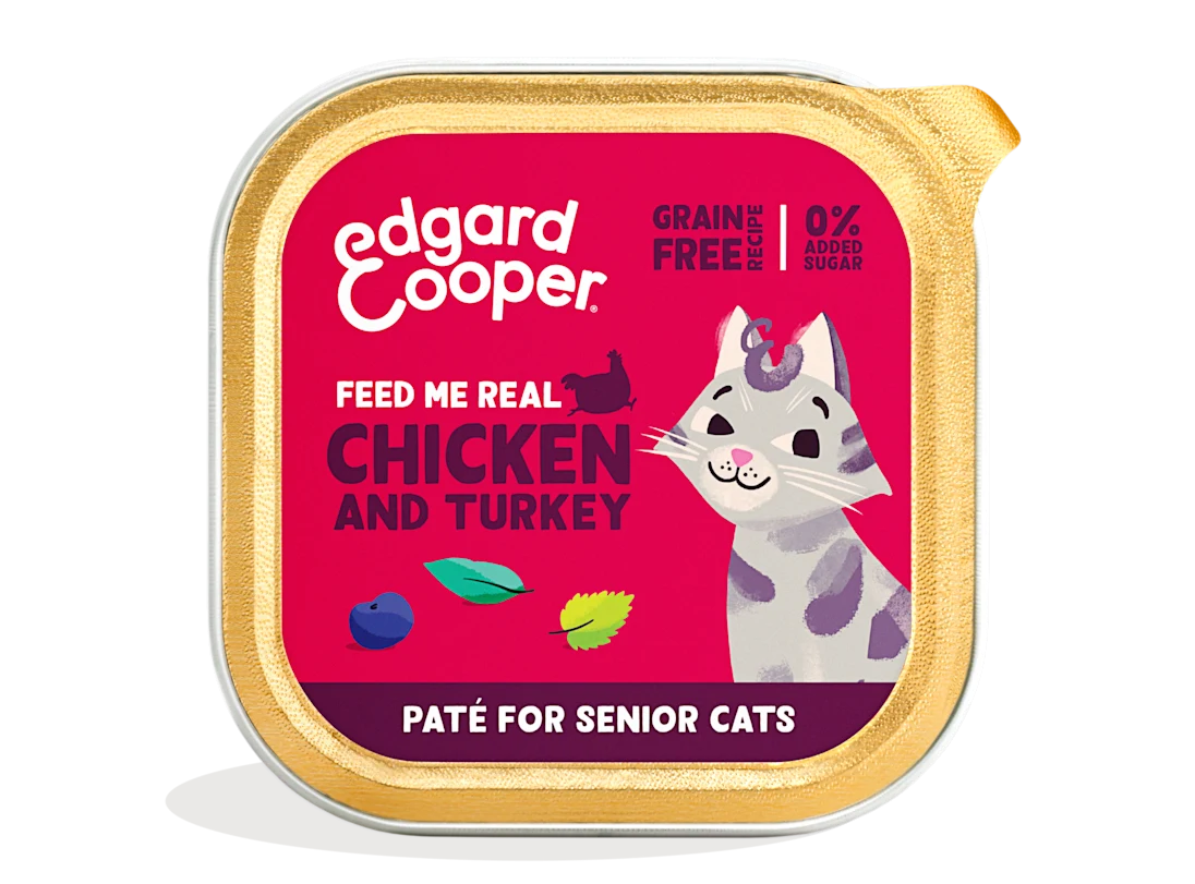 Edgard&Cooper Senior Paté Tarrina Pollo & Pavo
