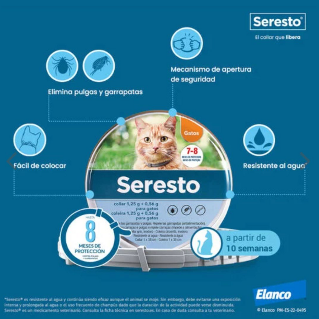 Seresto Control Pulgas y Garrapatas