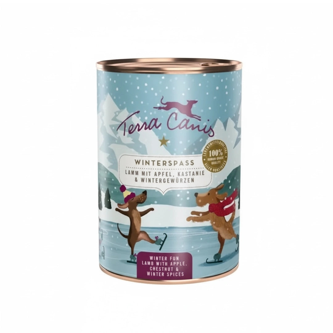 Terra Canis Winterpass Joy Cordero con Manzana Castaña y Especias