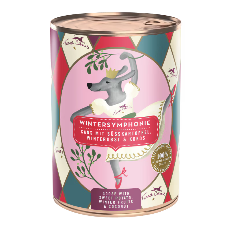 Terra Canis Winter Symphony - Ganso con Batata, Frutas de Invierno y Coco
