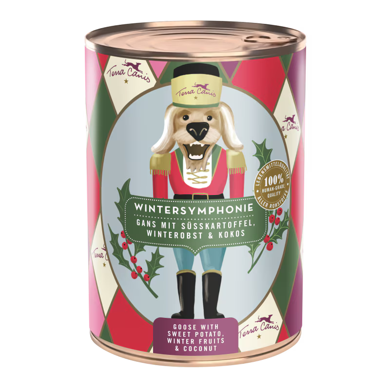 Terra Canis Winter Symphony - Ganso con Batata, Frutas de Invierno y Coco