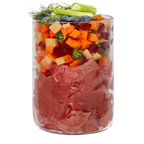 Terra Canis Ragou Buey con Brócoli Arándanos Azules y Salvia 385gr