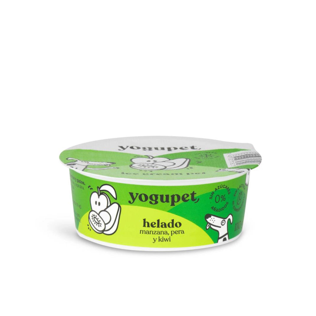 Yogupet Helado Kiwi, Aguacate y Manzana