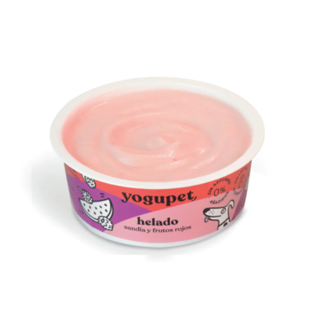 Yogupet Helado Sandía y Frutos Rojos
