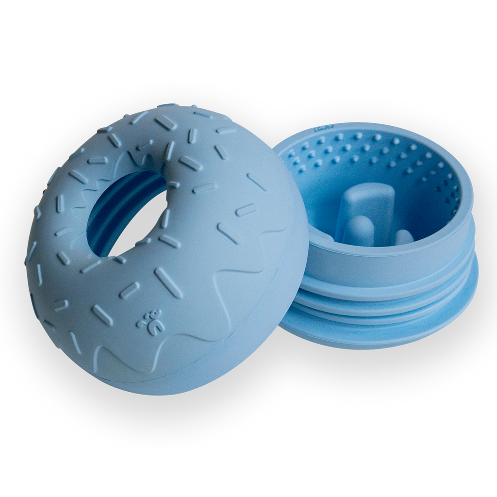 Juguete de ocupación para perro - Yoomy Donut - Azul