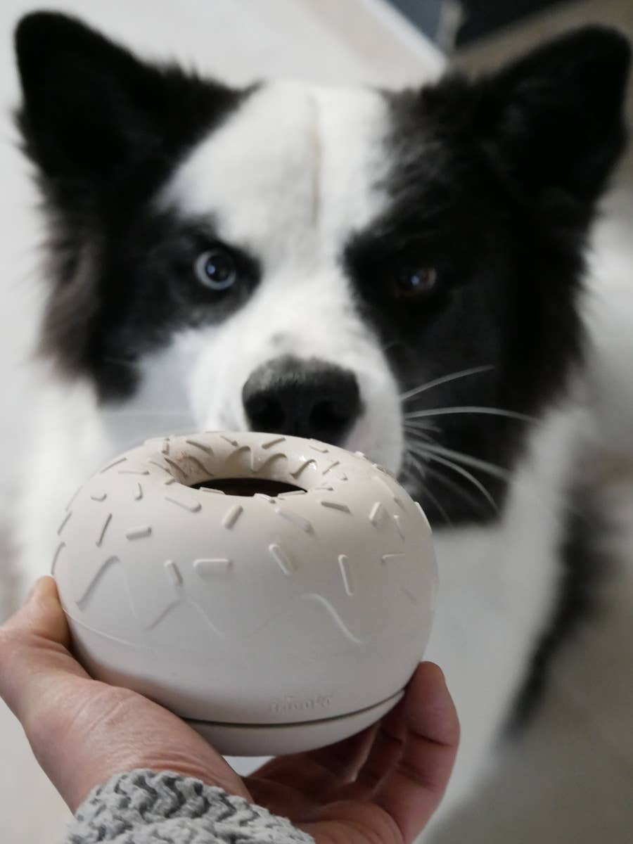Juguete de ocupación para perro - Yoomy Donut - Arena