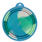 Ferribiella Cuenco Plegable Rainbow Azul