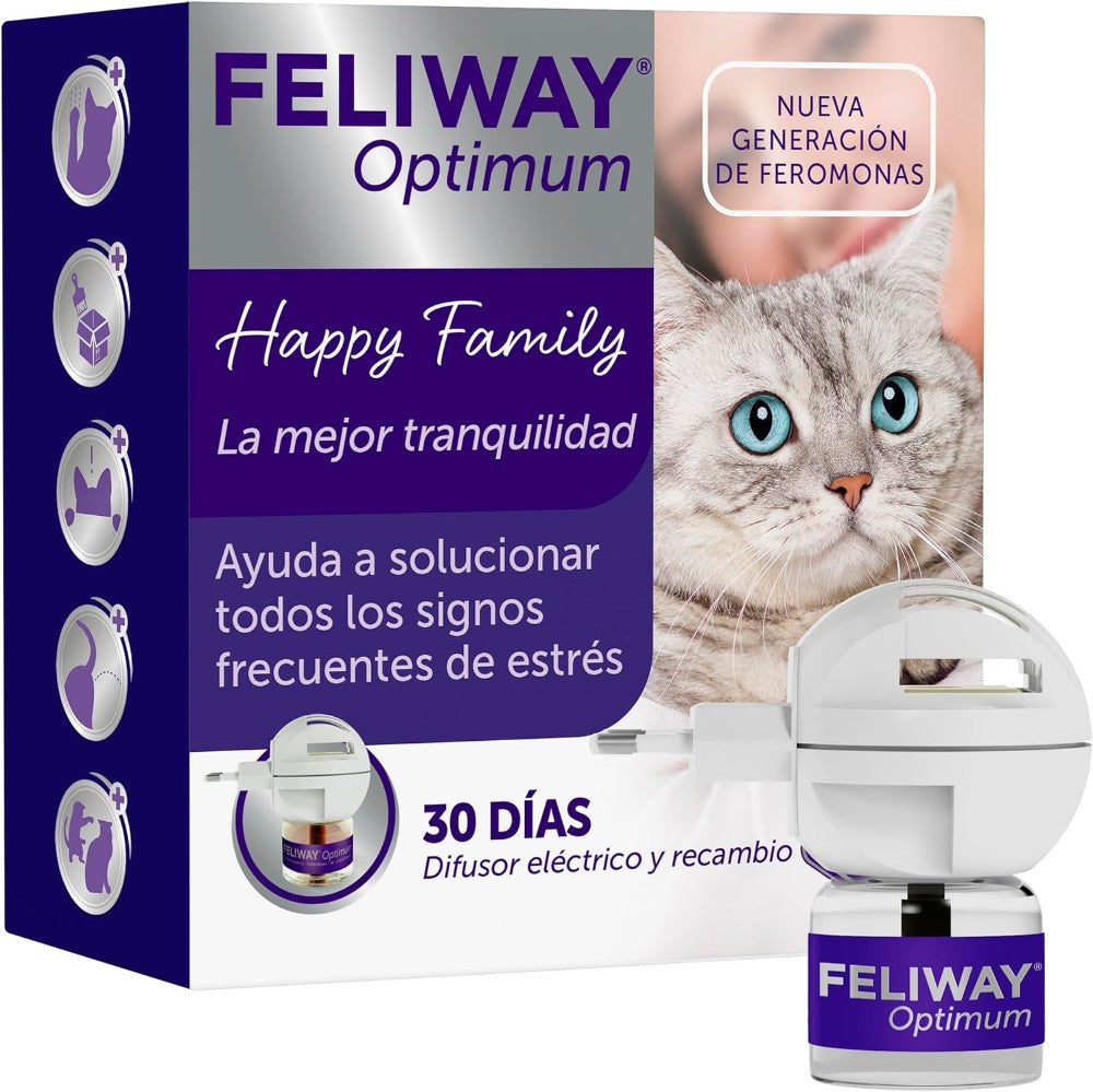 FELIWAY OPTIMUM (Difusor + Recambio 48 ml)