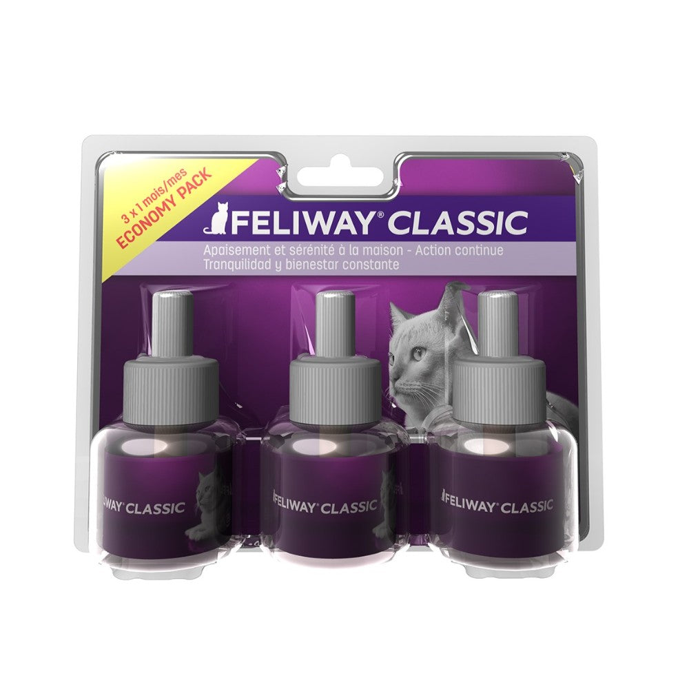 FELIWAY CLASSIC PACK (3 Recambios 48 ml)