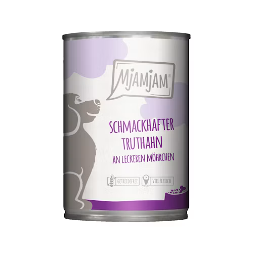 MjaMjaM Pavo con Zanahorias gustosas 400gr